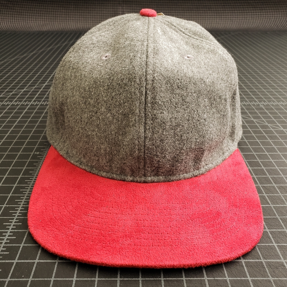 OC HEAD WEAR CAP - GREY/RED